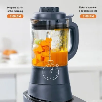 Panasonic1100W S.sblade Glas Blender - Blue